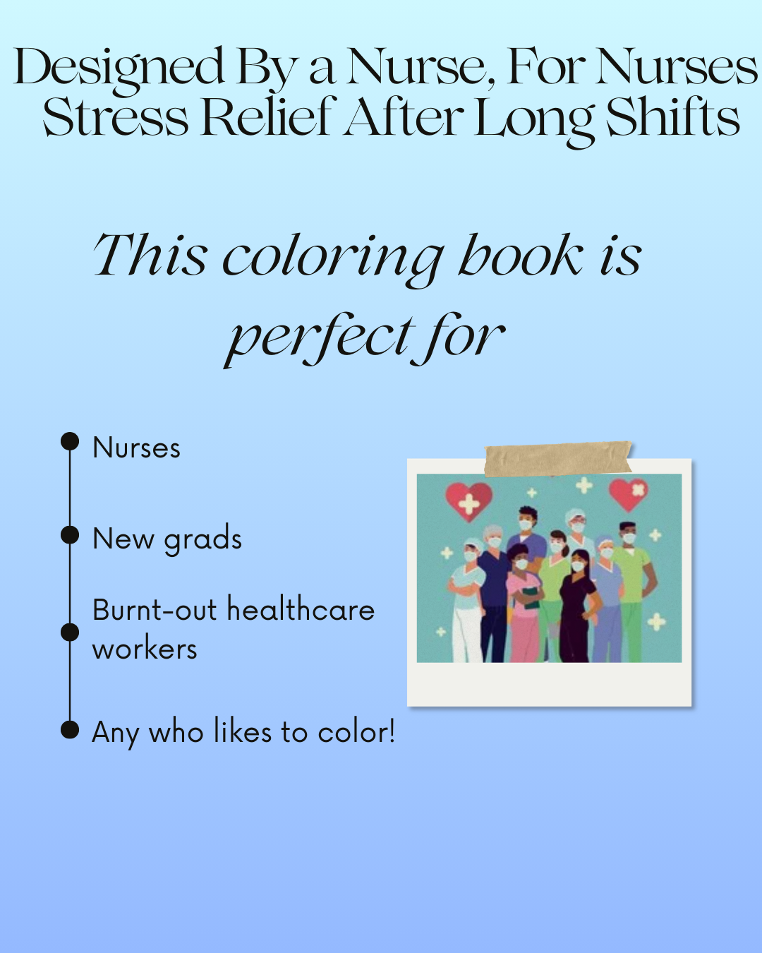 Nurse Self-Care Coloring Book | Affirmation Pages for Burnout Recovery (PDF Download)