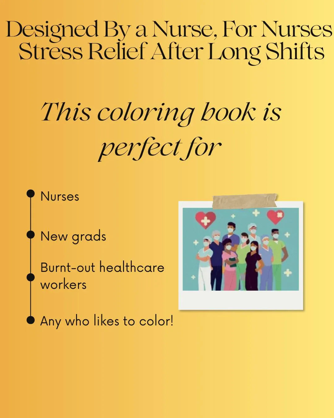 Code Brown Survivor Coloring Book | Dark Humor Nurse Stress Relief (Digital Download)